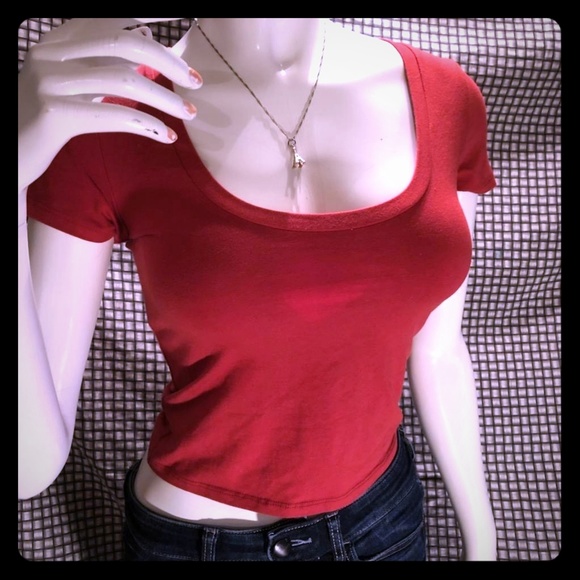 Forever 21 Tops - Forever 21 Crop Tee